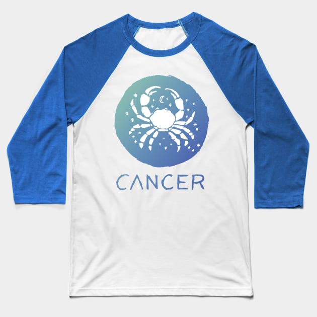 Cancer 02 Baseball T-Shirt by Very Simple Graph